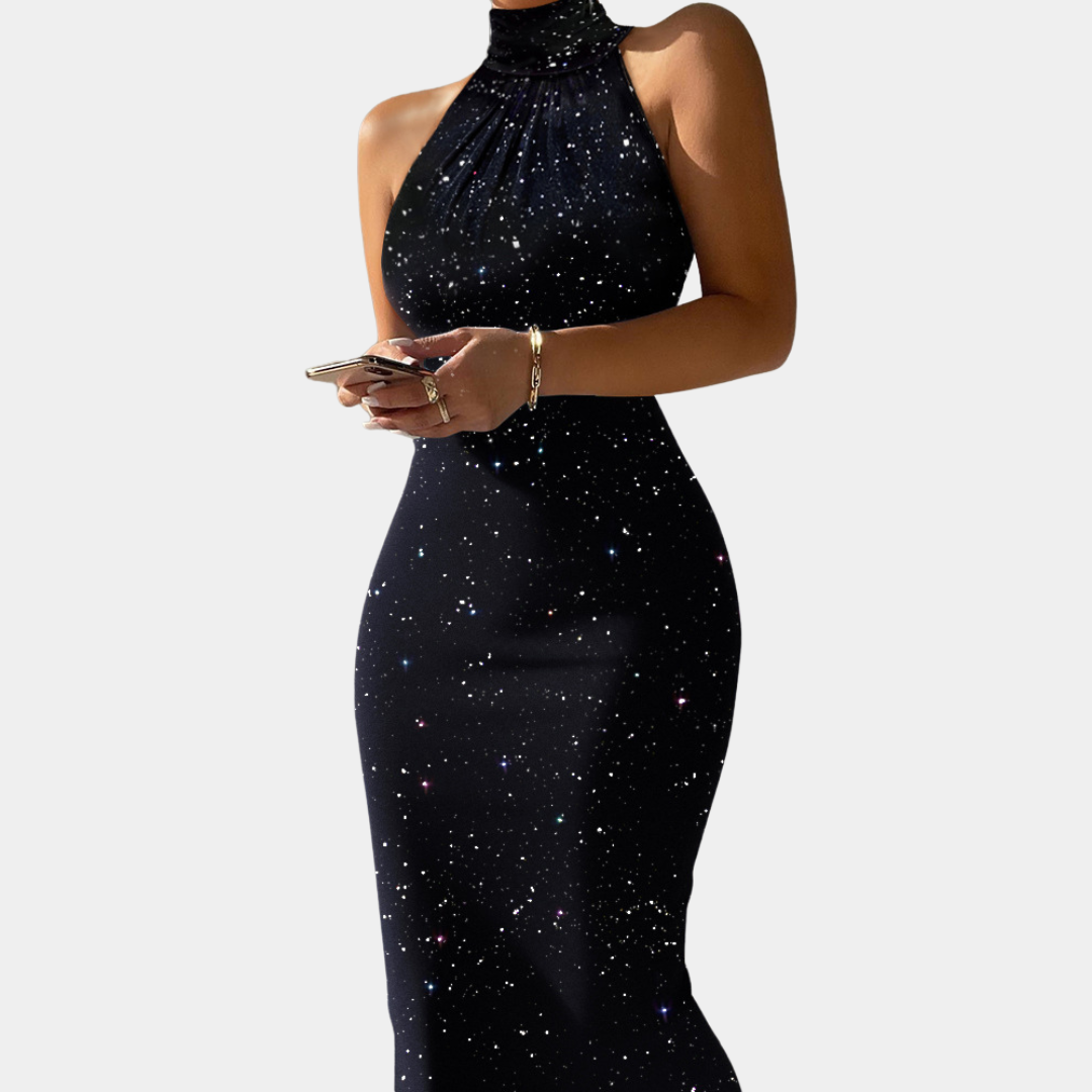 Elowen | Halterneck Evening Dress