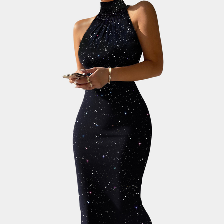 Elowen | Halterneck Evening Dress