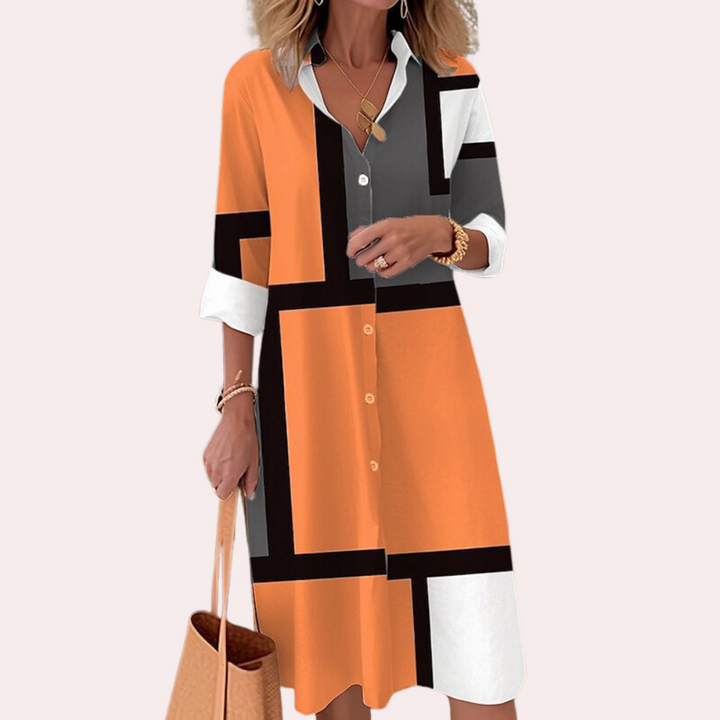 Amara | Midi Shirt Dress