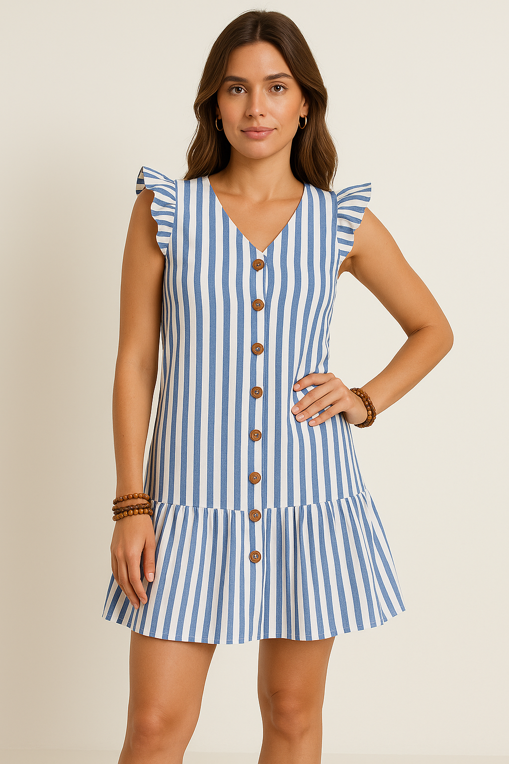 Clara | Mini Dress V-Neck