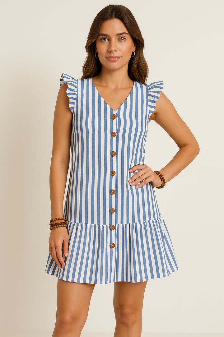 Clara | Mini Dress V-Neck