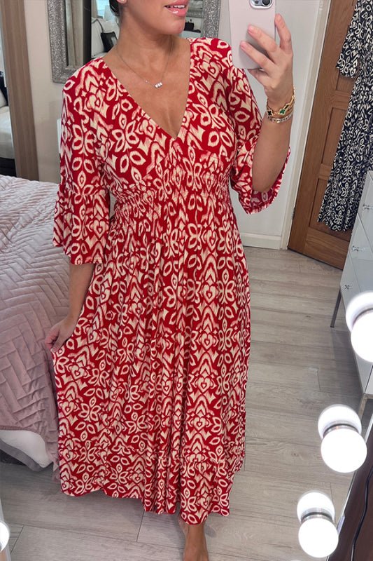 Elara | Bohemian Maxi Dress