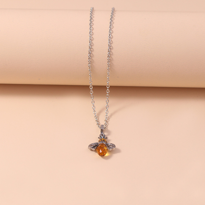 Golden Bee Spirit Necklace