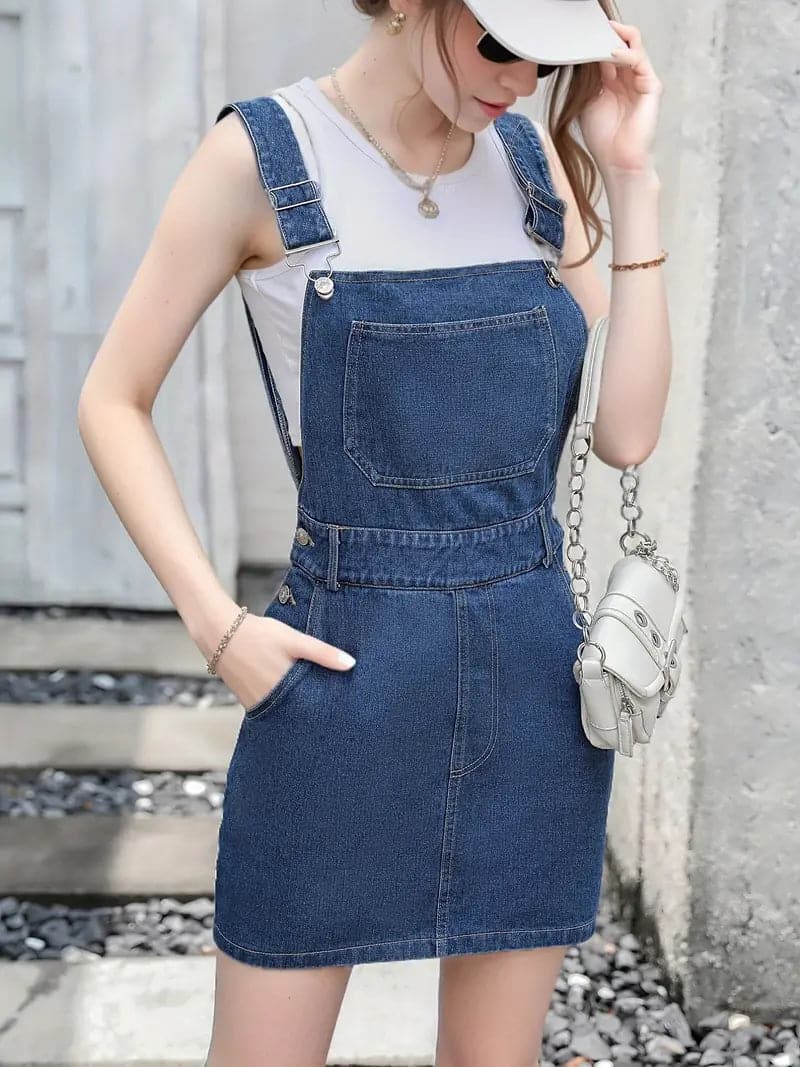 Clara | Sleeveless Overall Dress