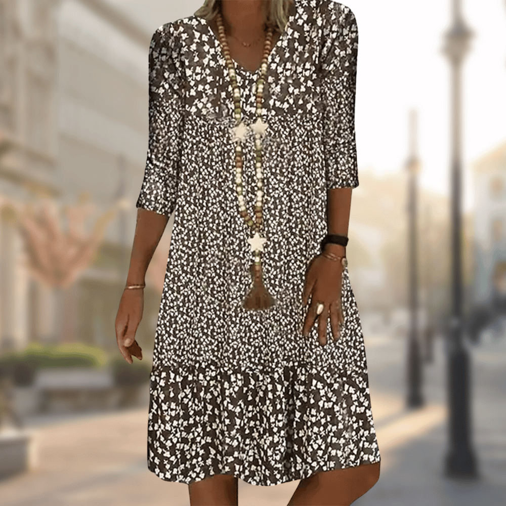 Adelaide | Floral Midi Dress
