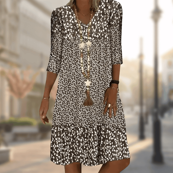 Adelaide | Floral Midi Dress