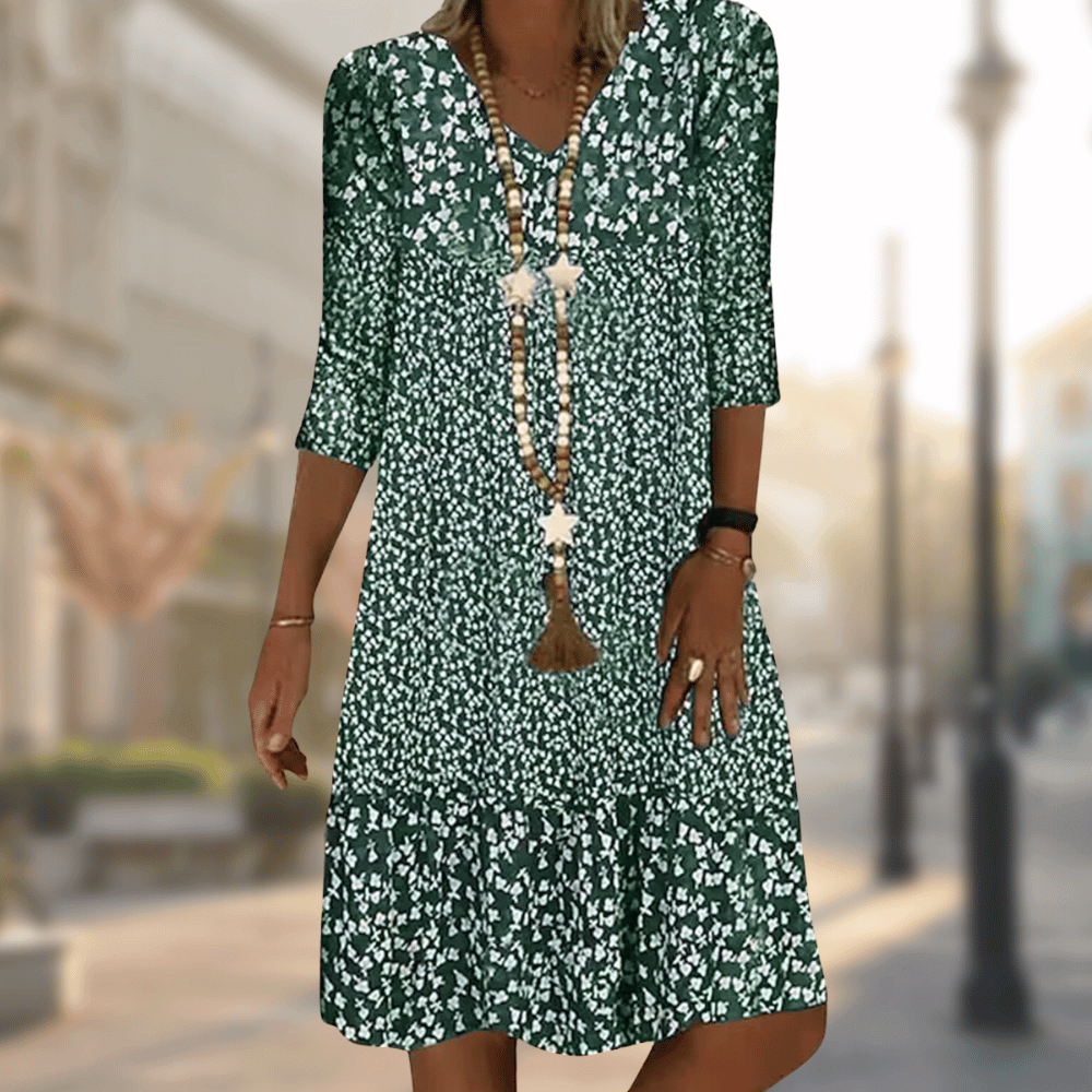 Adelaide | Floral Midi Dress