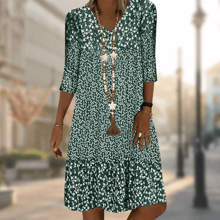 Adelaide | Floral Midi Dress