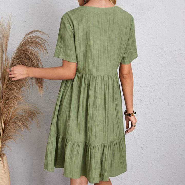 Elara | V-Neck Dress