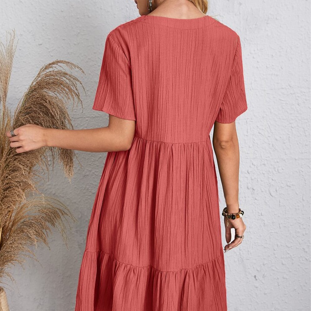 Elara | V-Neck Dress