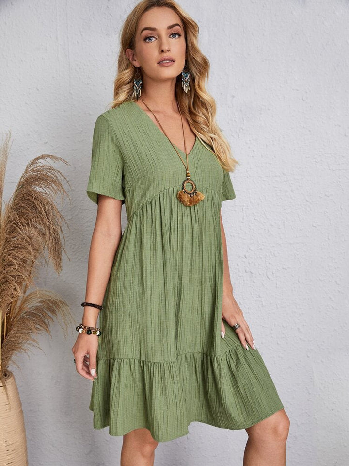 Elara | V-Neck Dress
