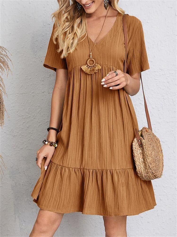 Elara | V-Neck Dress