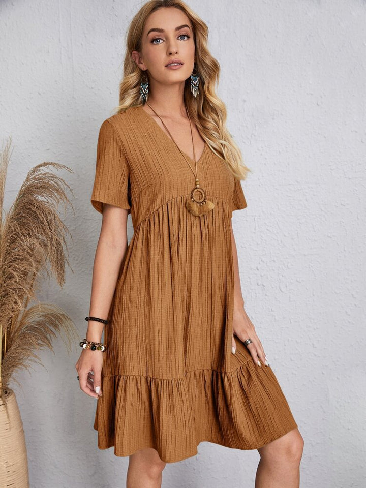 Elara | V-Neck Dress