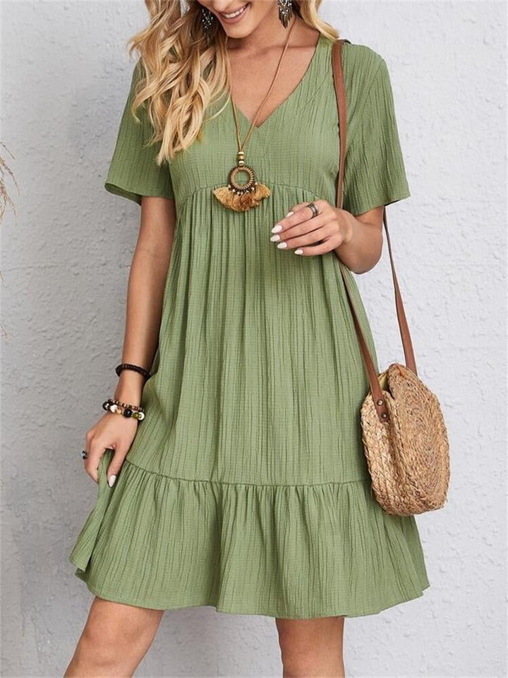 Elara | V-Neck Dress