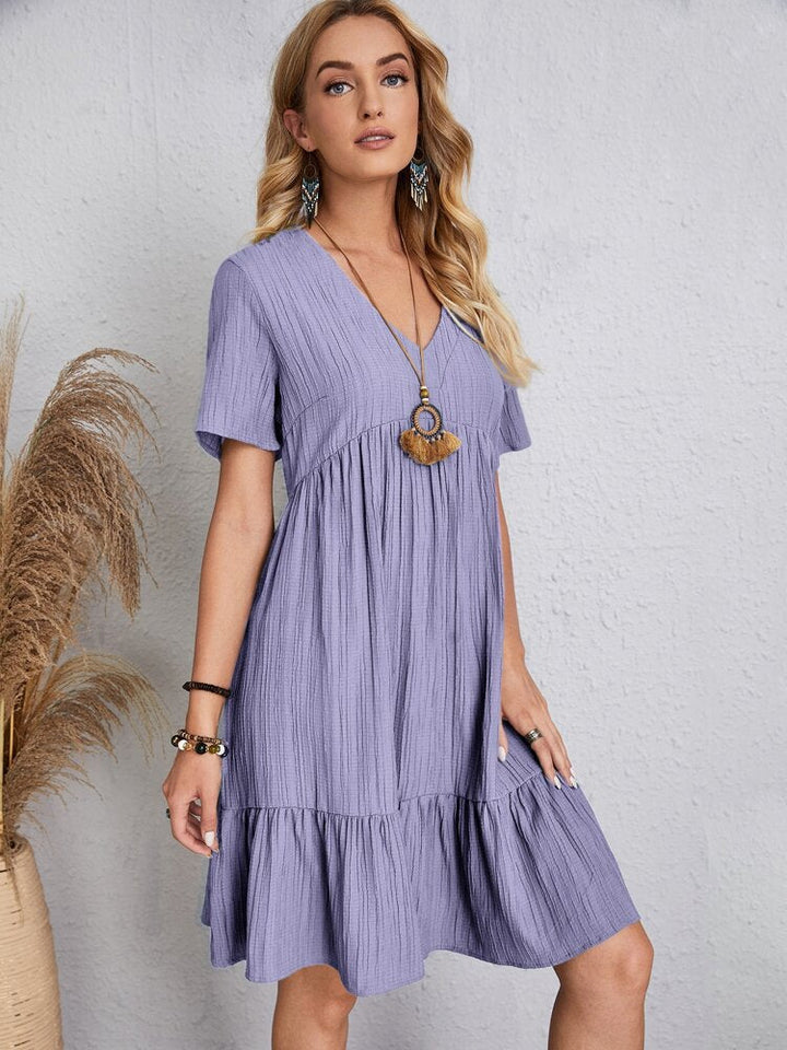 Elara | V-Neck Dress