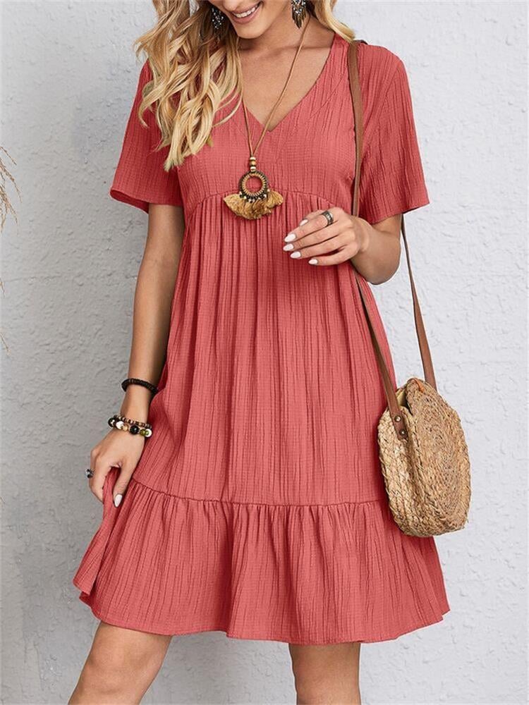 Elara | V-Neck Dress