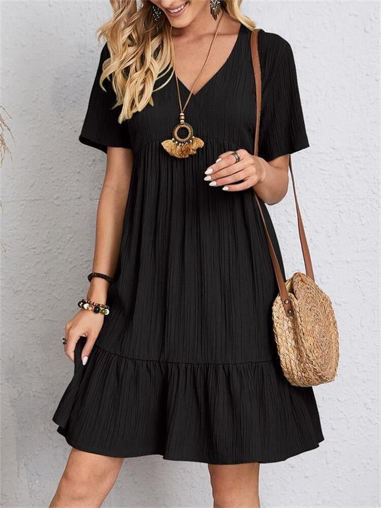 Elara | V-Neck Dress