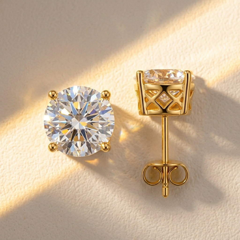Monica Secrets Classics CZ Stud Earrings