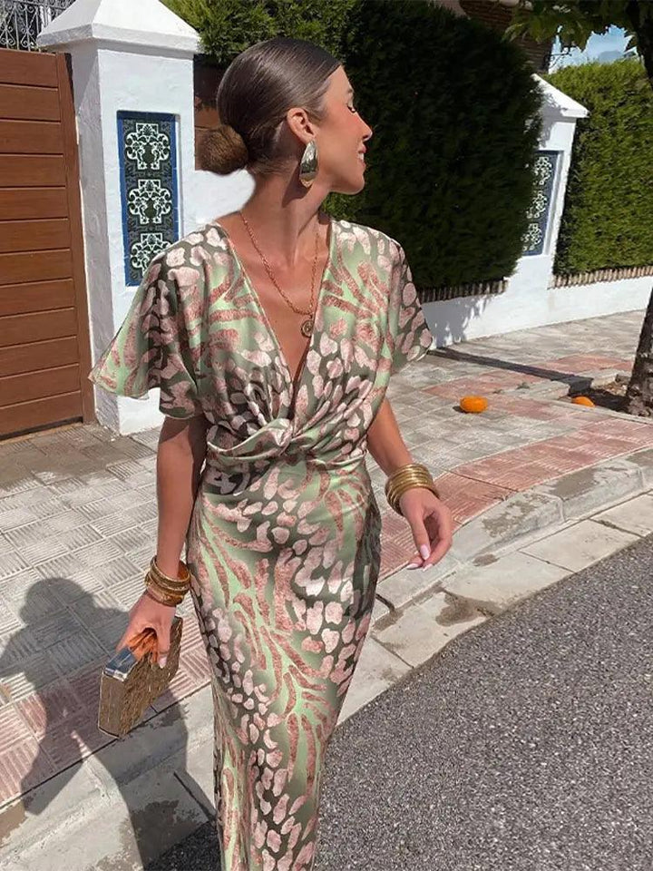Lyra | V-Neck Wrap Dress