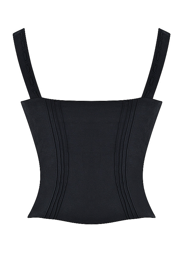 Monica Secrets | Elegant Corset-Inspired Top