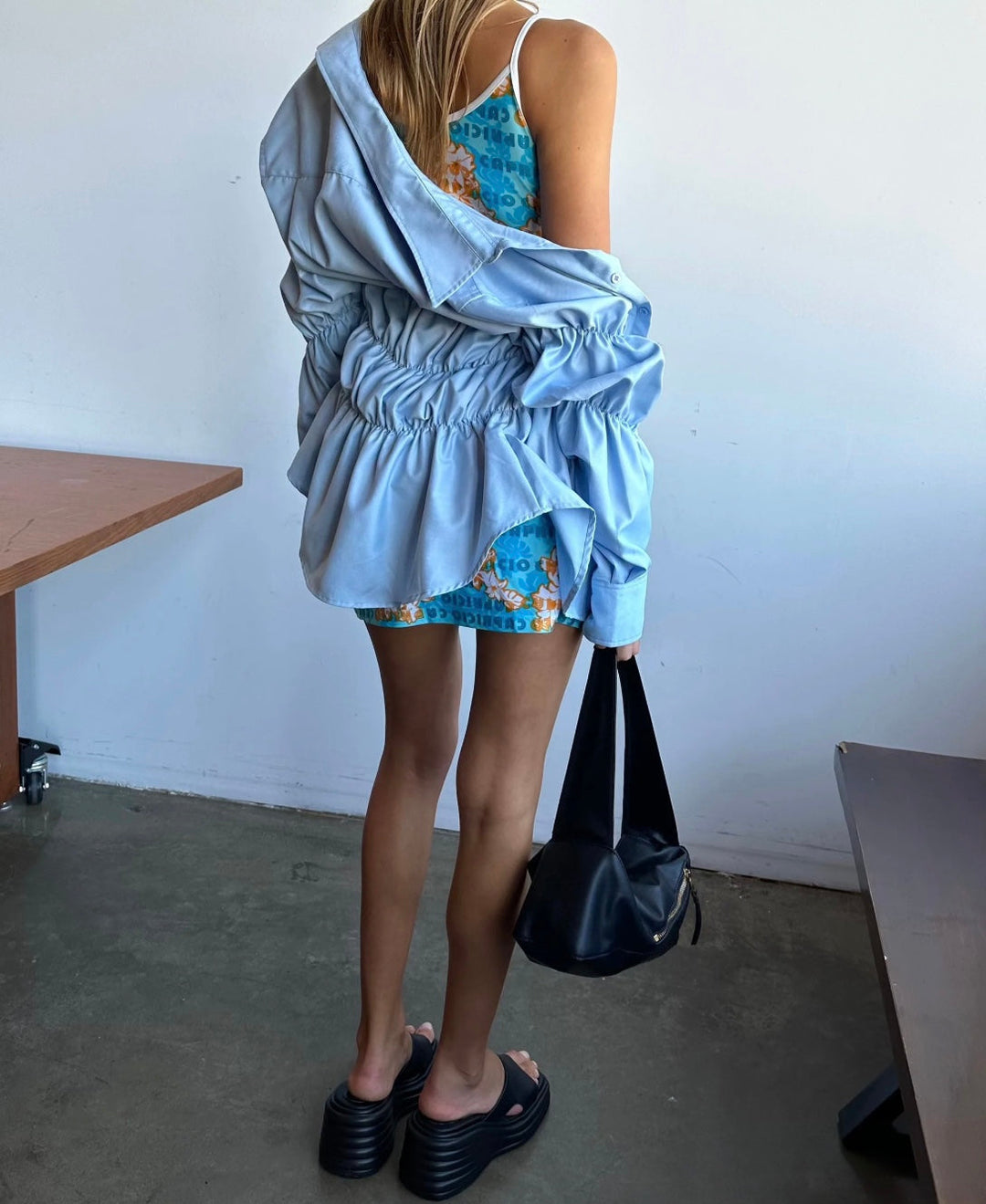 Anara | Scrunched Blouse