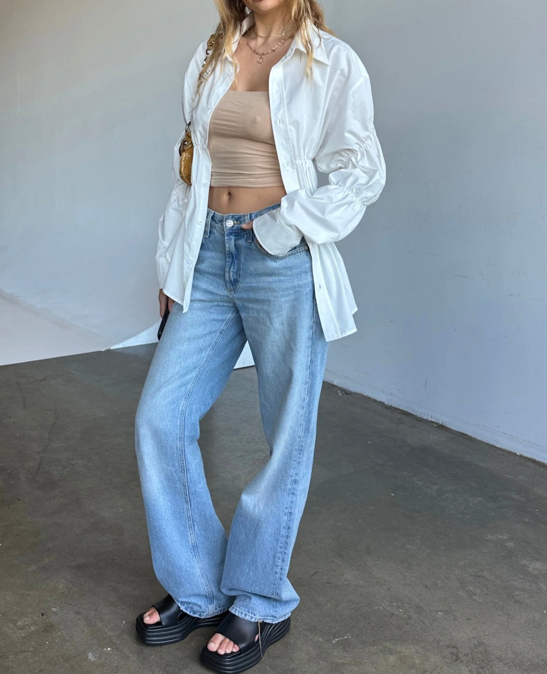 Anara | Scrunched Blouse