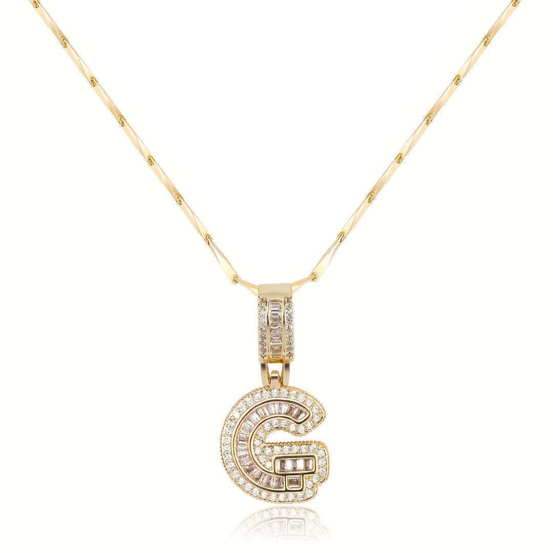 Bold Initial Necklace