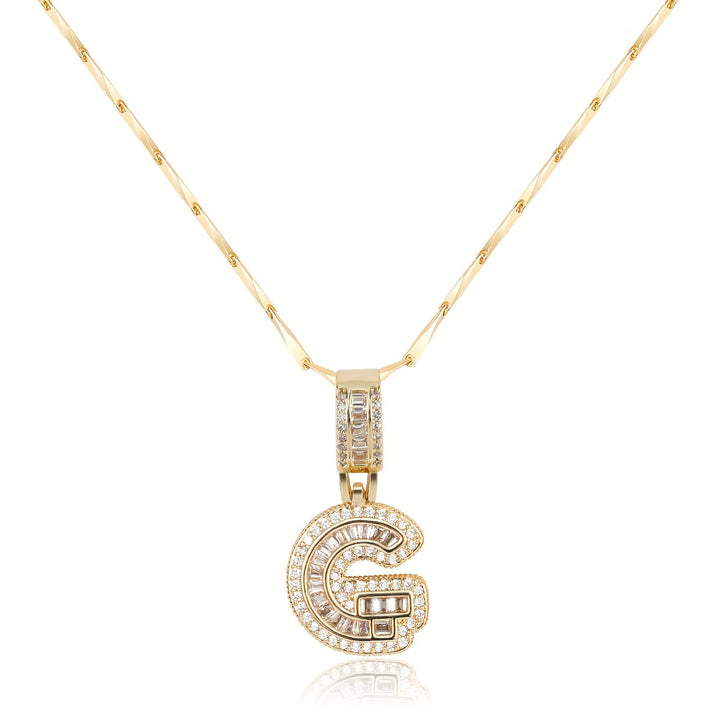 Bold Initial Necklace