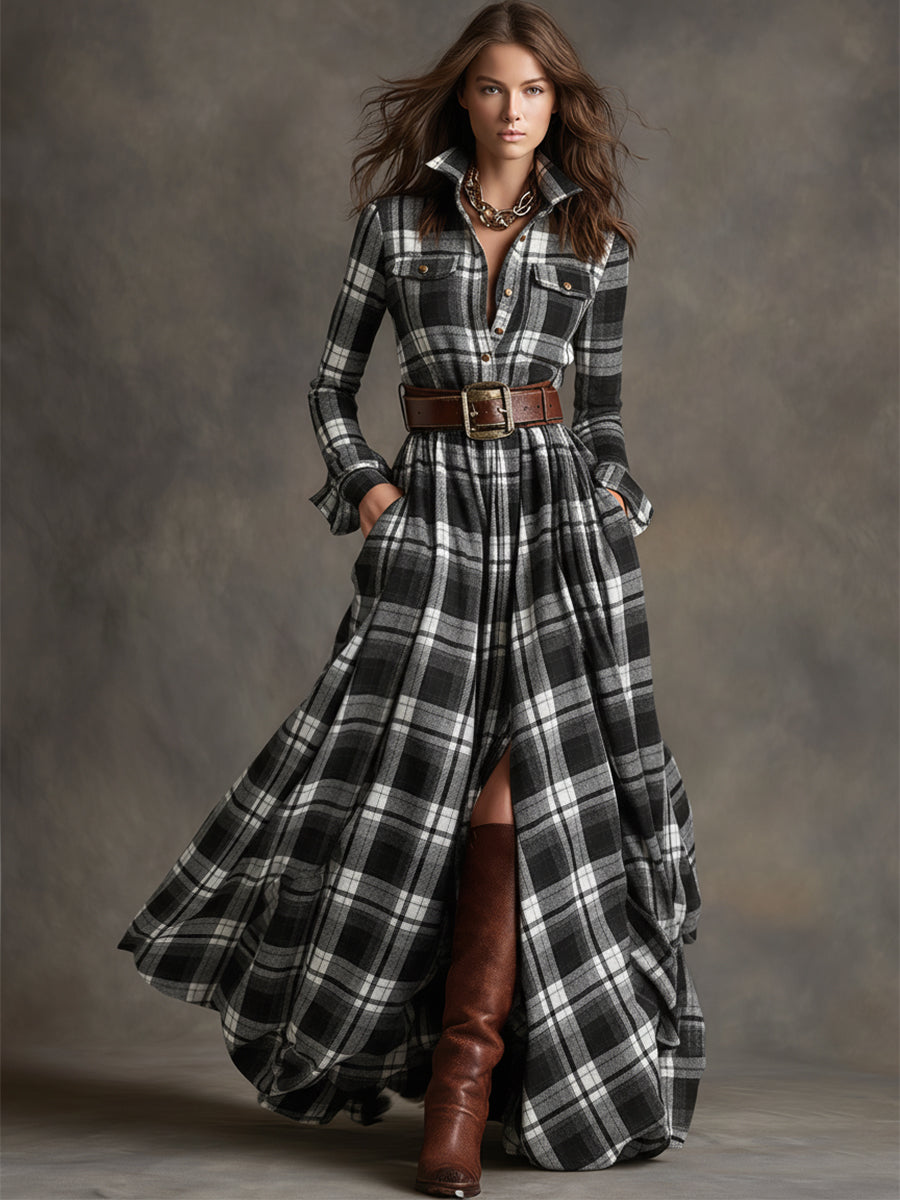 Cleo | Belted Shirt Dress