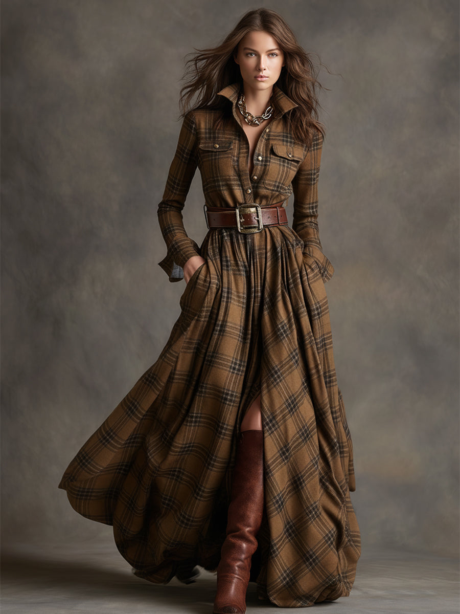 Cleo | Belted Shirt Dress