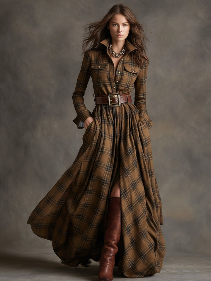 Cleo | Belted Shirt Dress