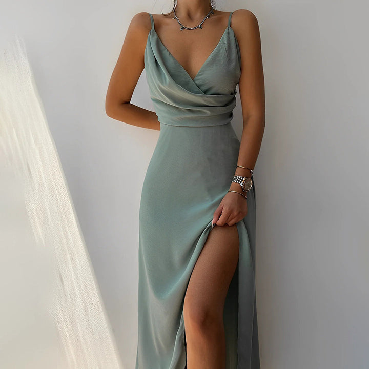 Monica Secrets | Elegant Strapless Dress