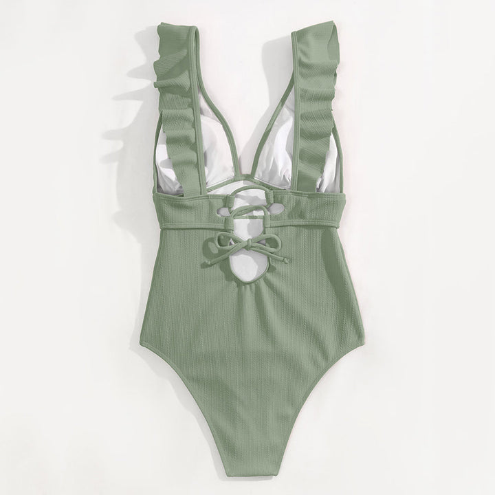 Selene | Ruffled Swimsuit