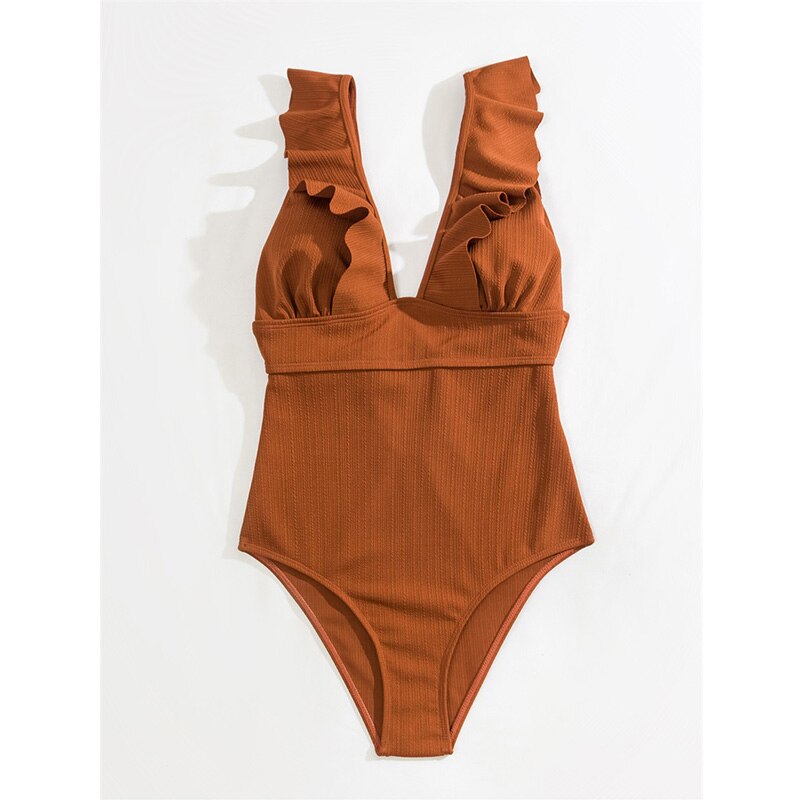 Selene | Ruffled Swimsuit
