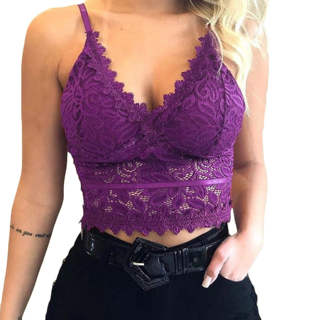 AmyVictoria | Lace Bralette Crop Top