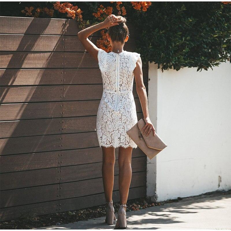 Elowen | Lace Slim Dress