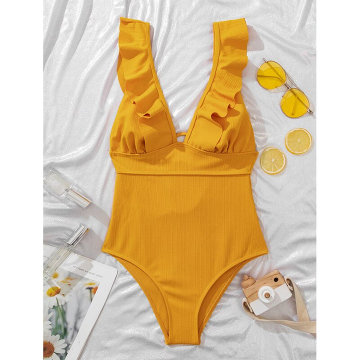 Selene | Ruffled Swimsuit