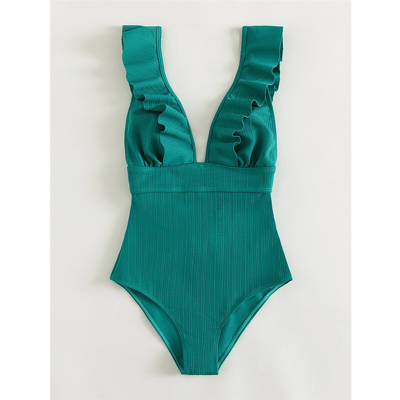 Selene | Ruffled Swimsuit