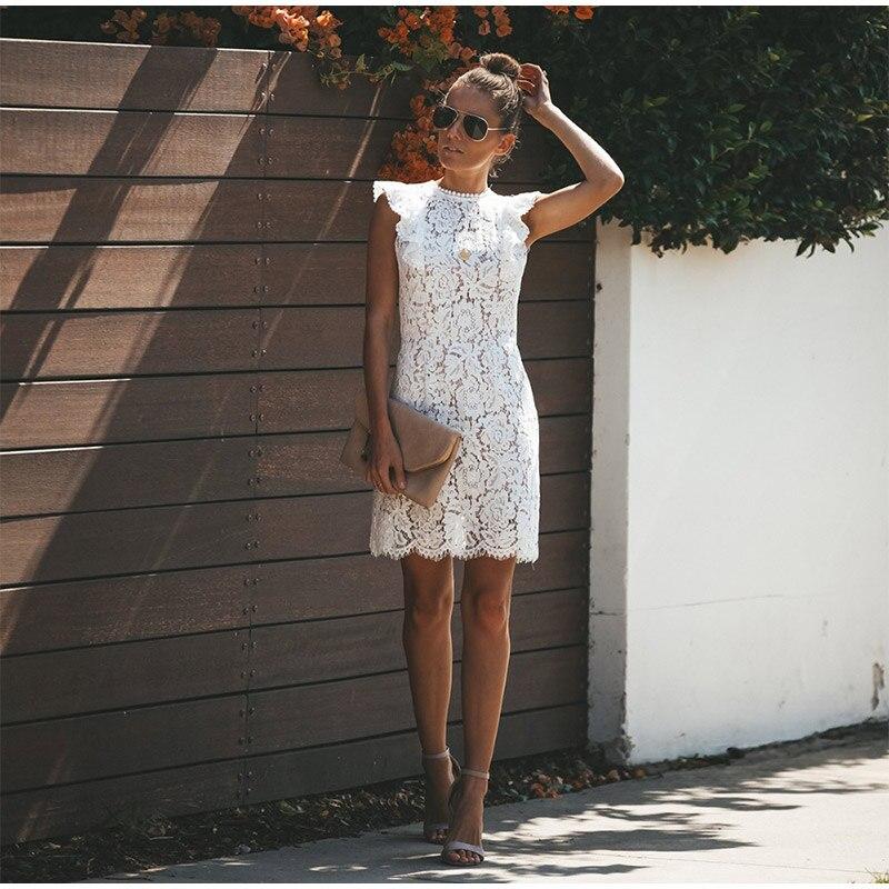 Elowen | Lace Slim Dress