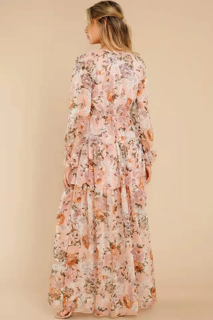 Elara | Chiffon Maxi Dress
