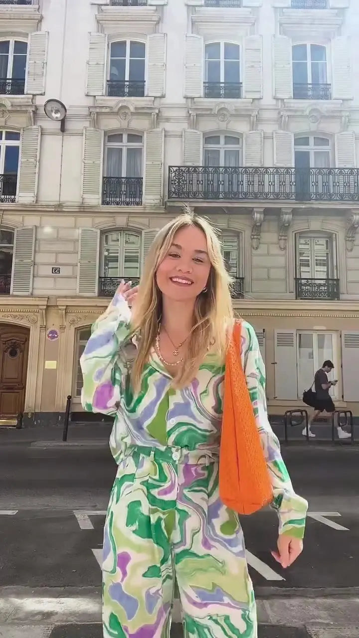 Monica Secrets | Bold Swirl Print Set