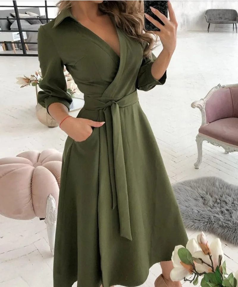 Cassandra | Midi Dress Elegance