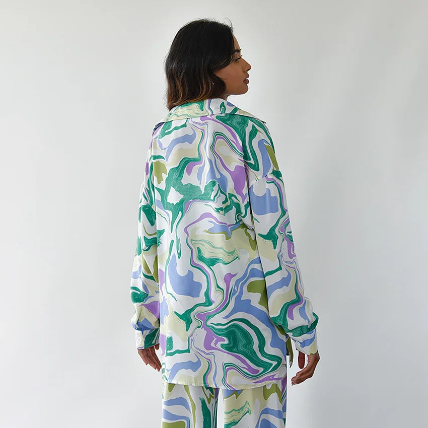 Monica Secrets | Bold Swirl Print Set