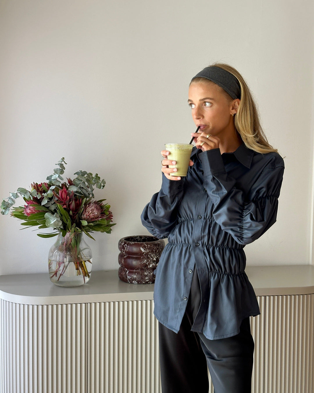 Anara | Scrunched Blouse