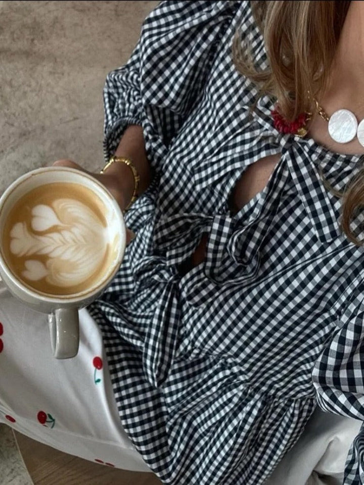 Elena | Puff Sleeve Blouse