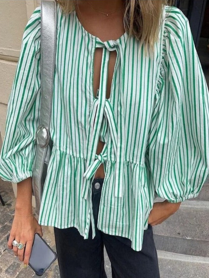Elena | Puff Sleeve Blouse