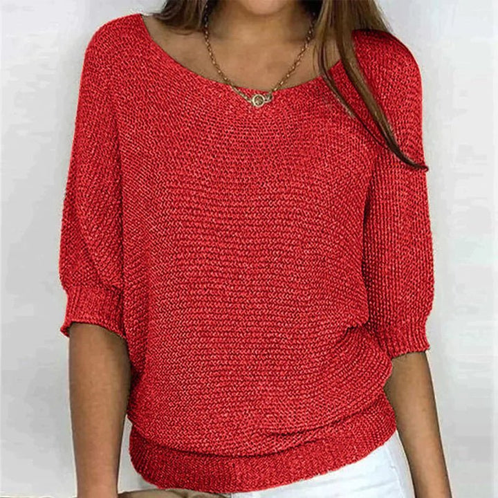 Monica Secrets | Cosy Knit Top