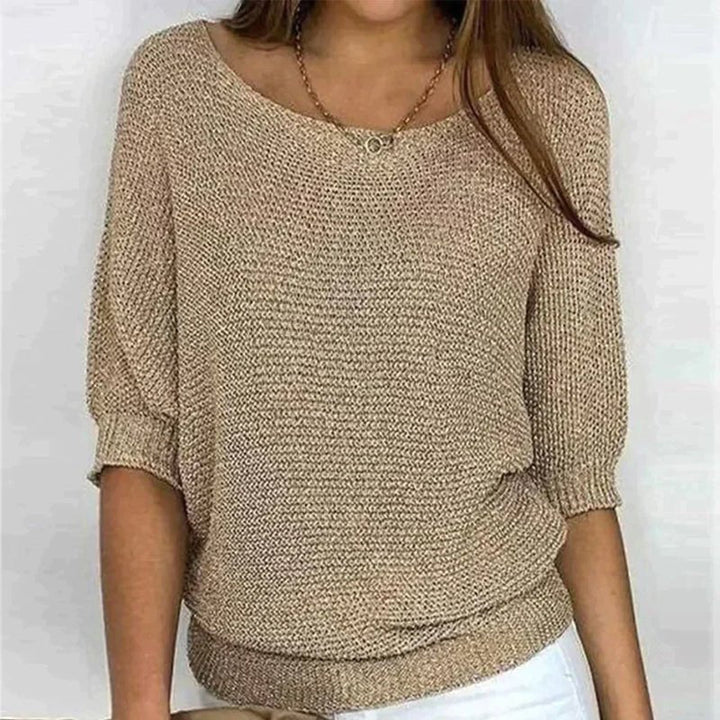 Monica Secrets | Cosy Knit Top
