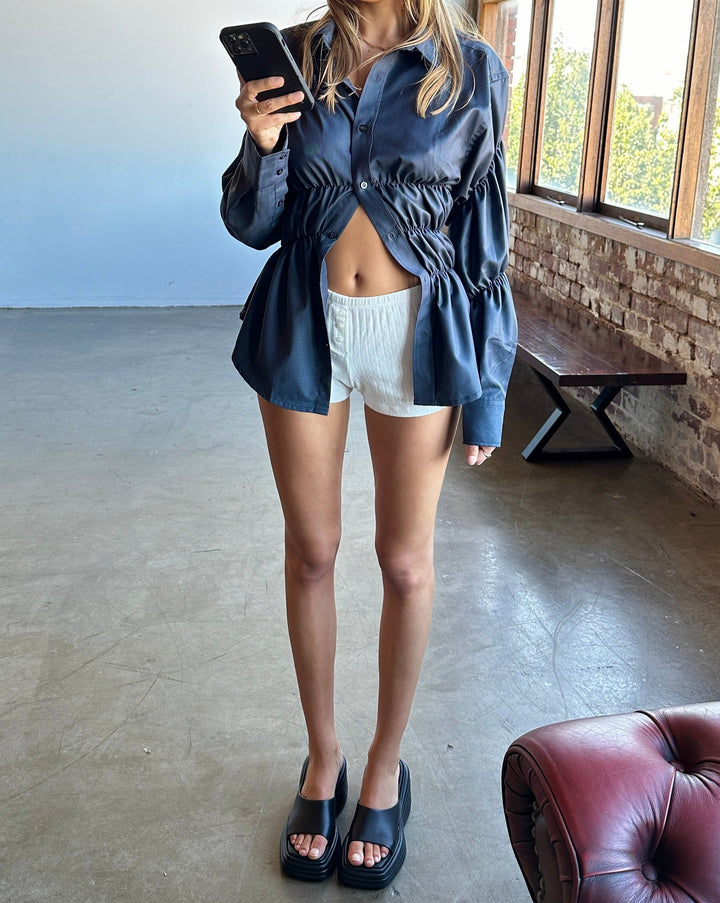 Anara | Scrunched Blouse