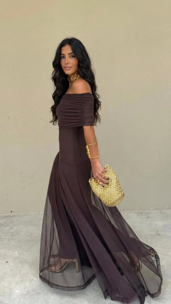Clara | Off-Shoulder Dress